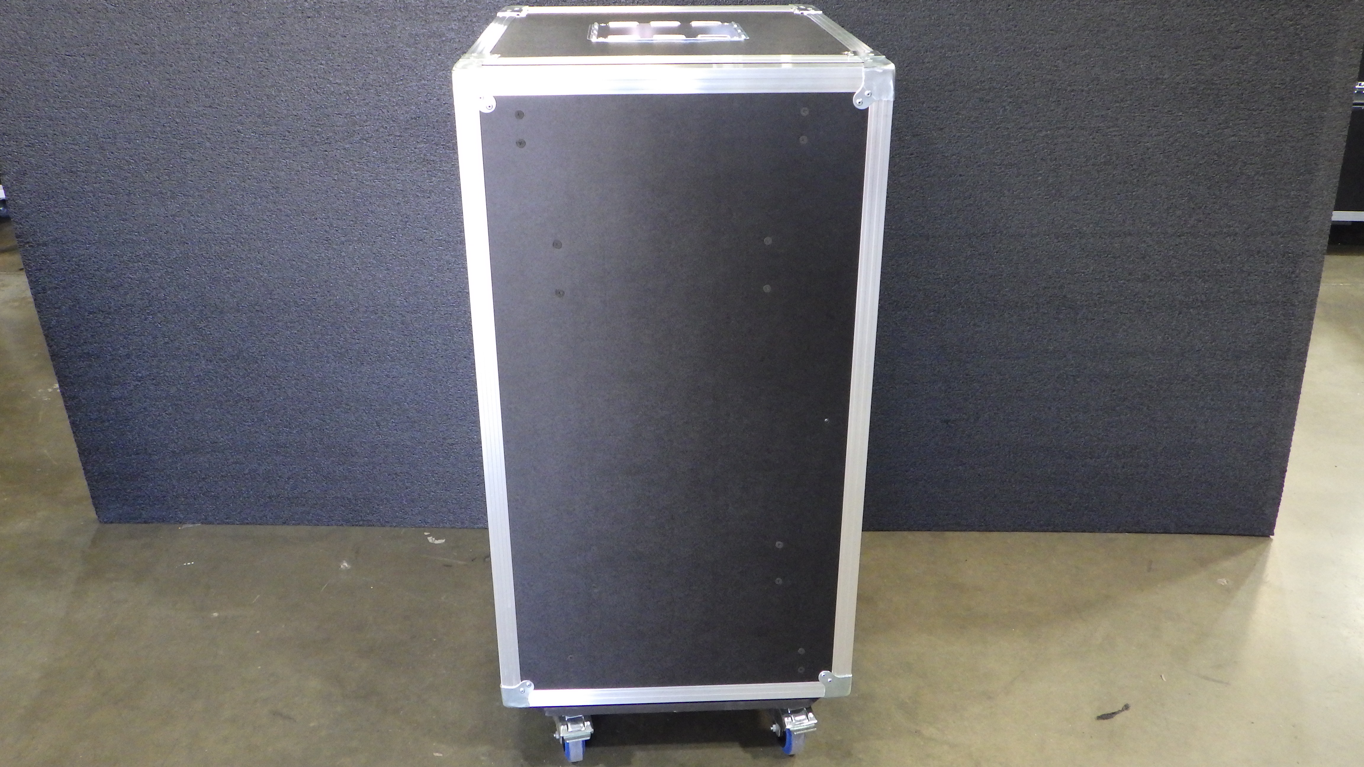 Print # 9643 - Custom 12-RU Shock Mount Rack for 16-Pack Shure Axient Digital Wireless Microphone Kit By Nelson Case Corp