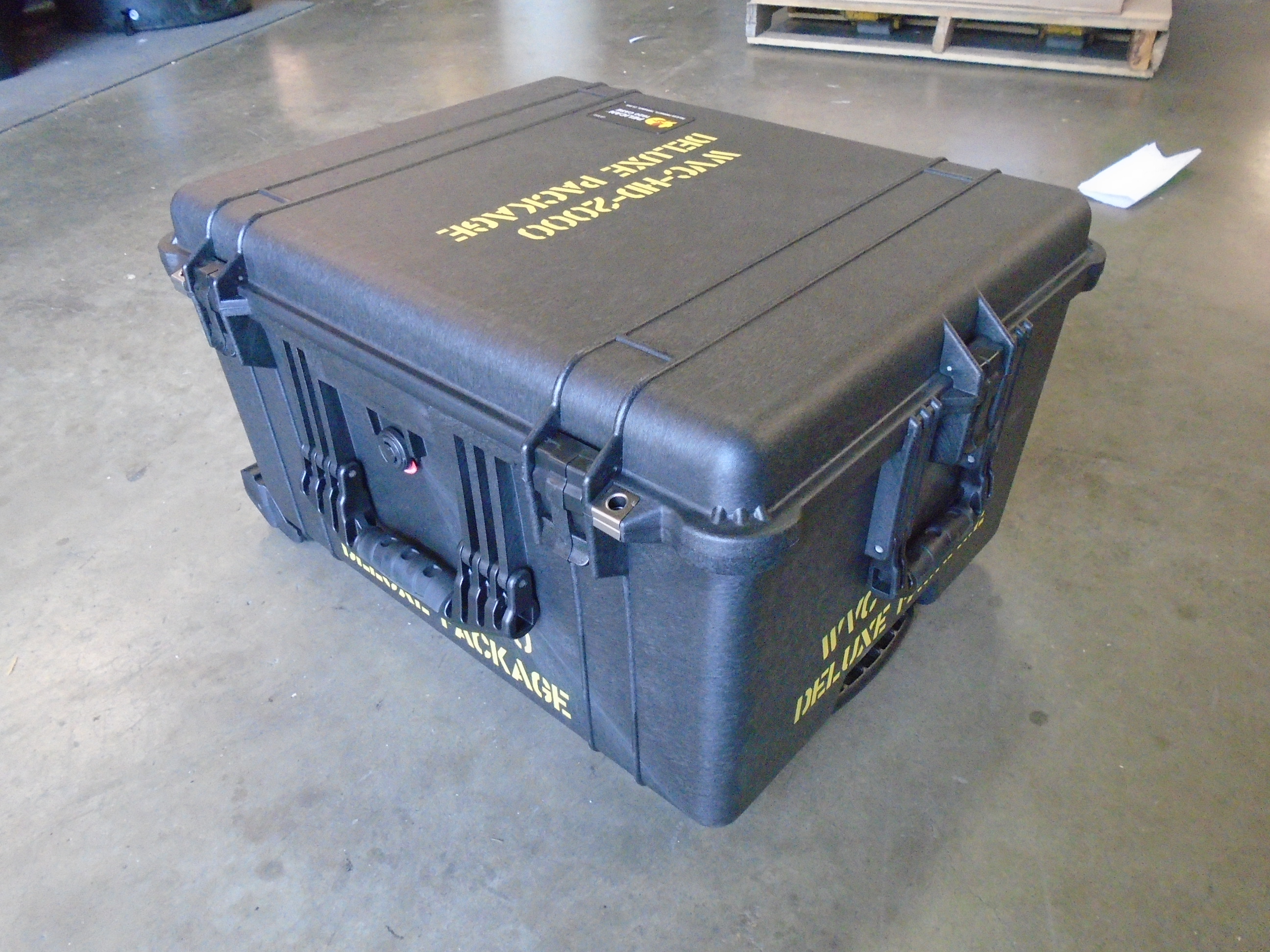 Print # 6766 - Retrofit Existing Pelican 1620 Case for WVC HD 2000k HDSDI HDMI 1080P 3d Wireless Video Delux Package By Nelson Case Corp