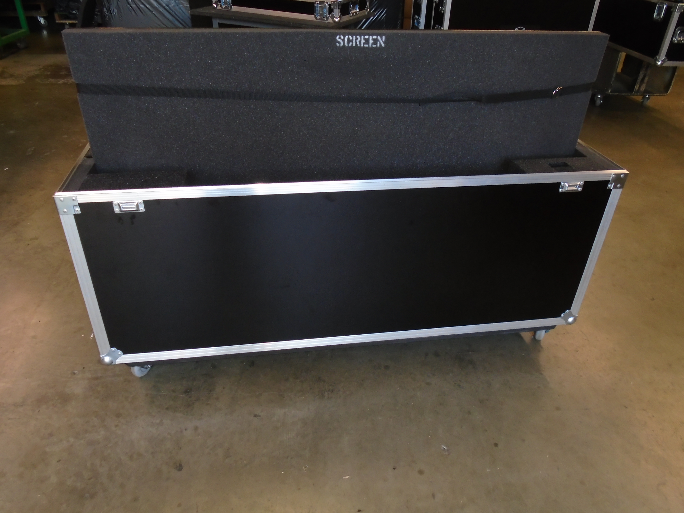 Print # 6782 - Custom Road Case for Vizio 65" M65-C1 LCD Monitor By Nelson Case Corp