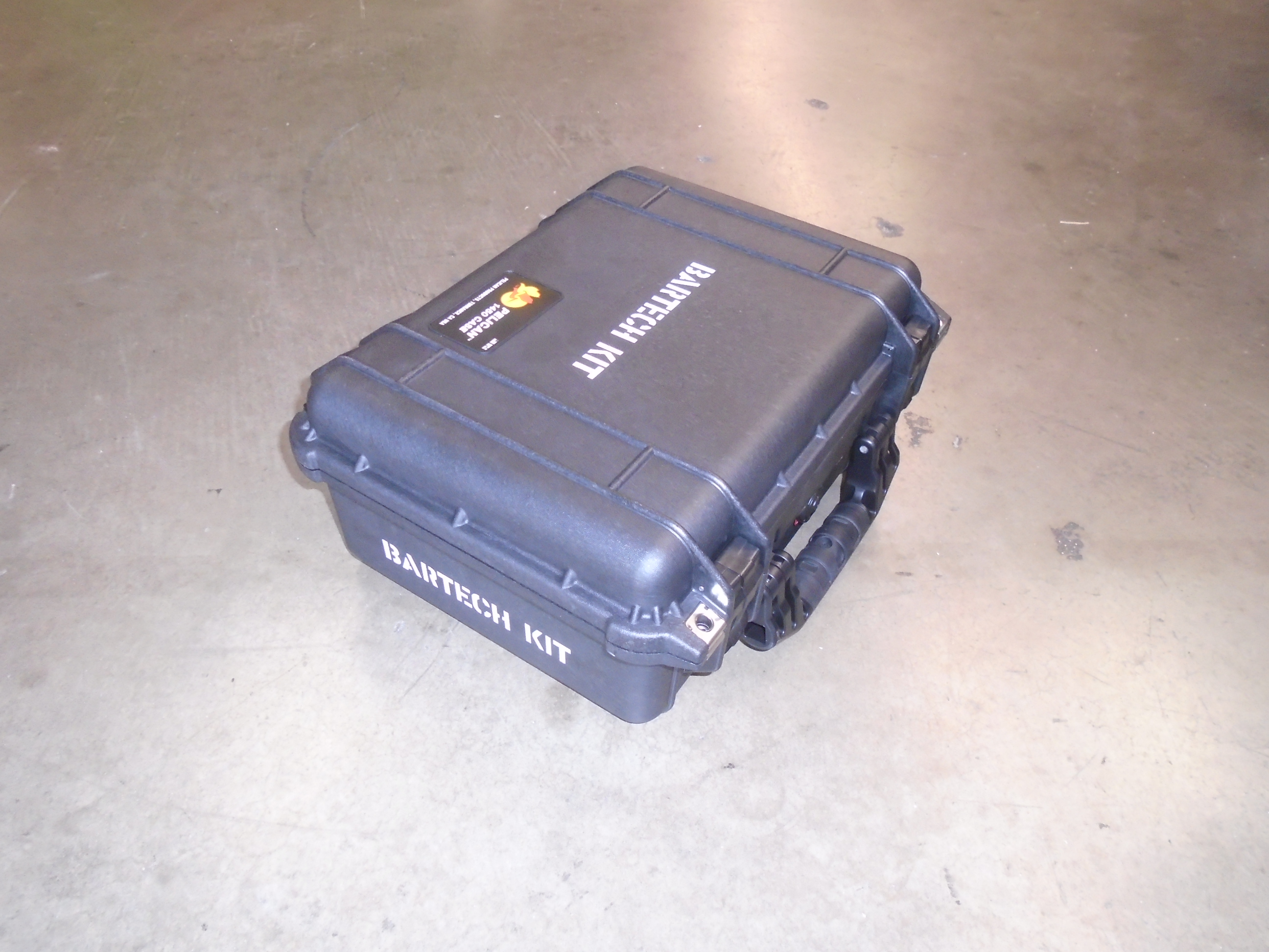 Print # 7260 - Retrofit Existing Pelican 1450 for Bartech Wireless Kit By Nelson Case Corp
