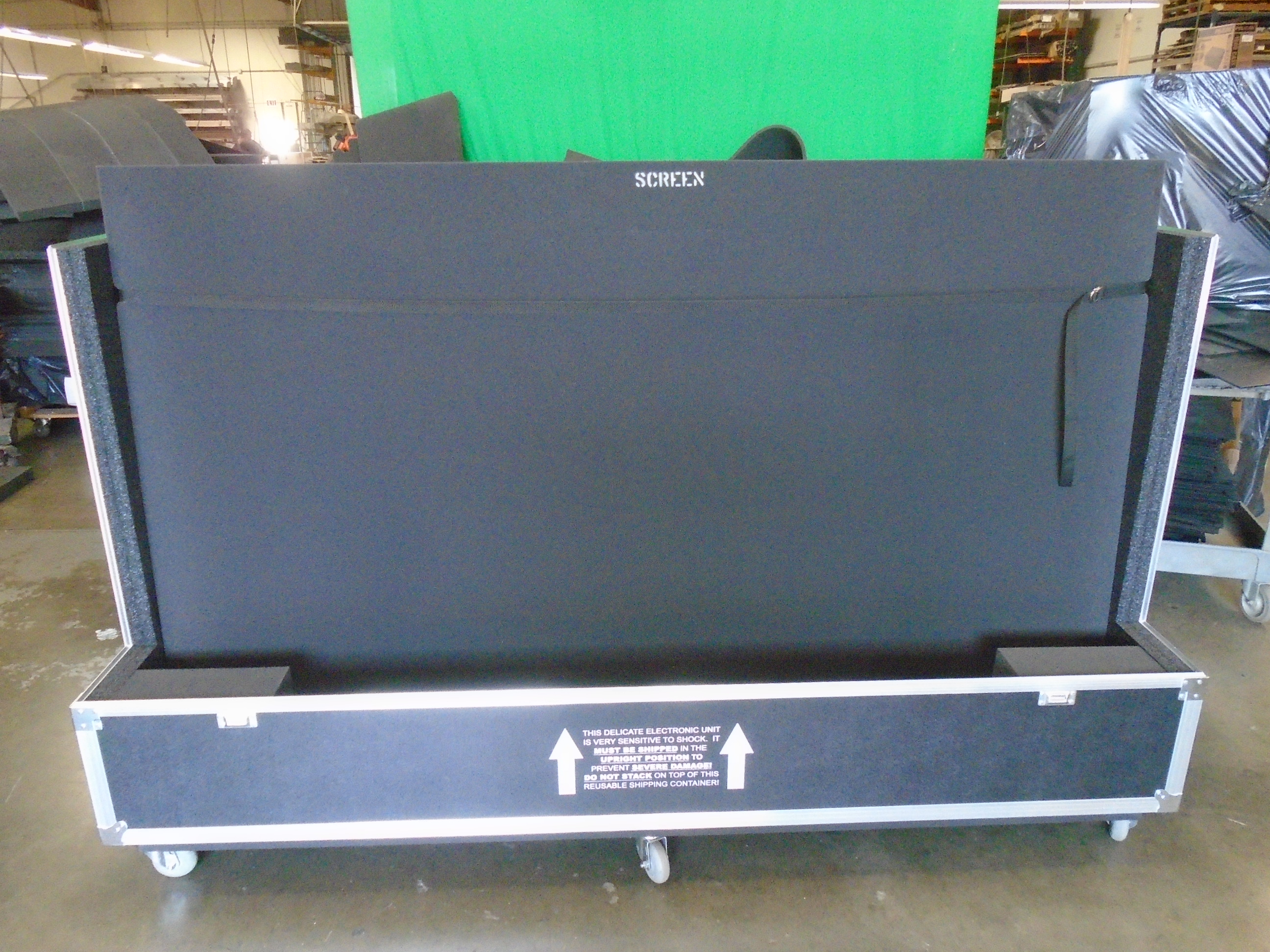 Print # 7455 - Custom Road Case for Sharp PN-LE901 LCD Monitor By Nelson Case Corp