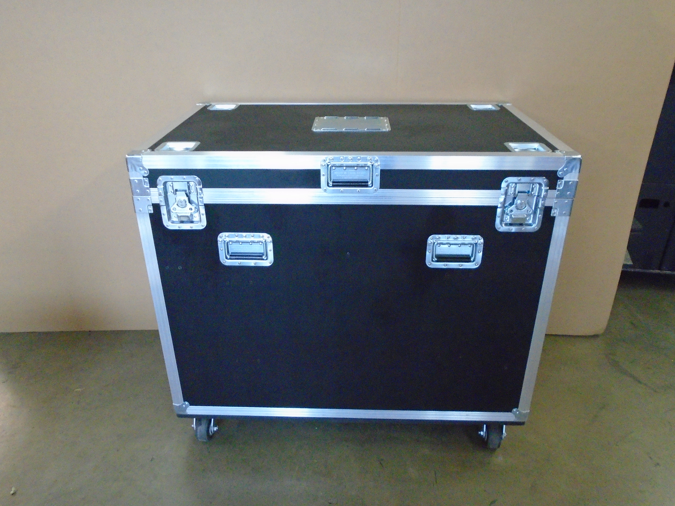 Print # 7856 - Custom Heavy Duty Double Wide Work Box with Removable Partitions By Nelson Case Corp