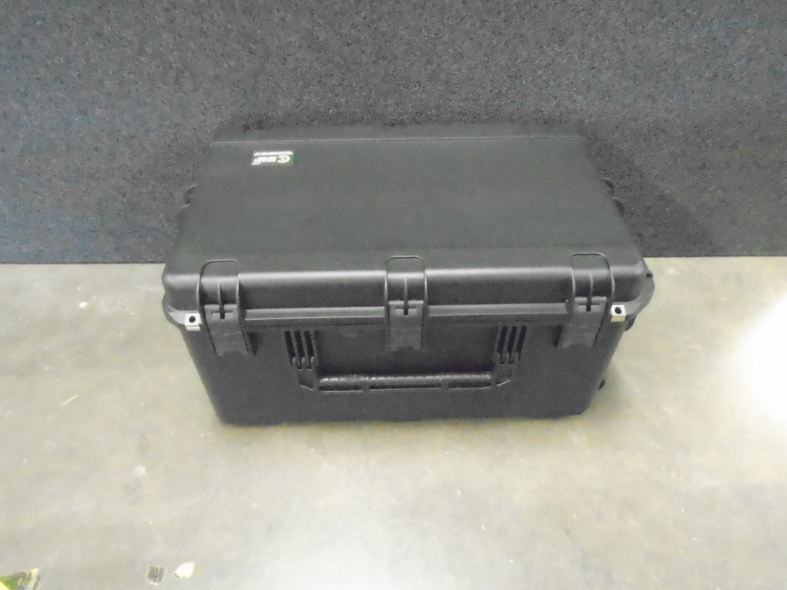 Print # 9273 - SKB 3i-2918-14 Retrofitted for Shure ULXD4Q-G50 2-Channel Wireless Receiver with 1-RU Rack Shell By Nelson Case Corp