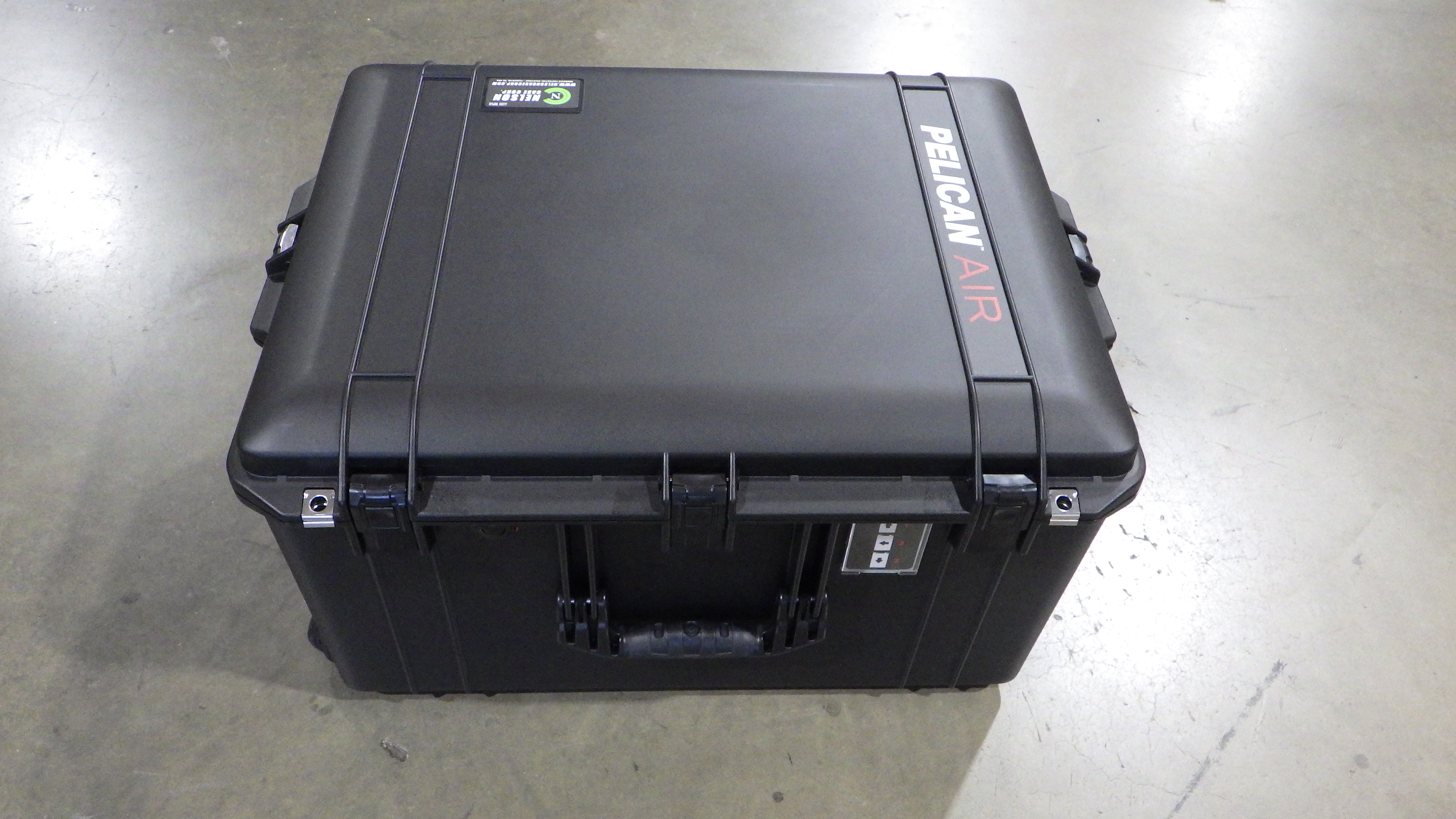 Print # 9807 - Pelican 1637 Air Retrofitted for 4U Rack Shell, 16 3/8" Deep By Nelson Case Corp