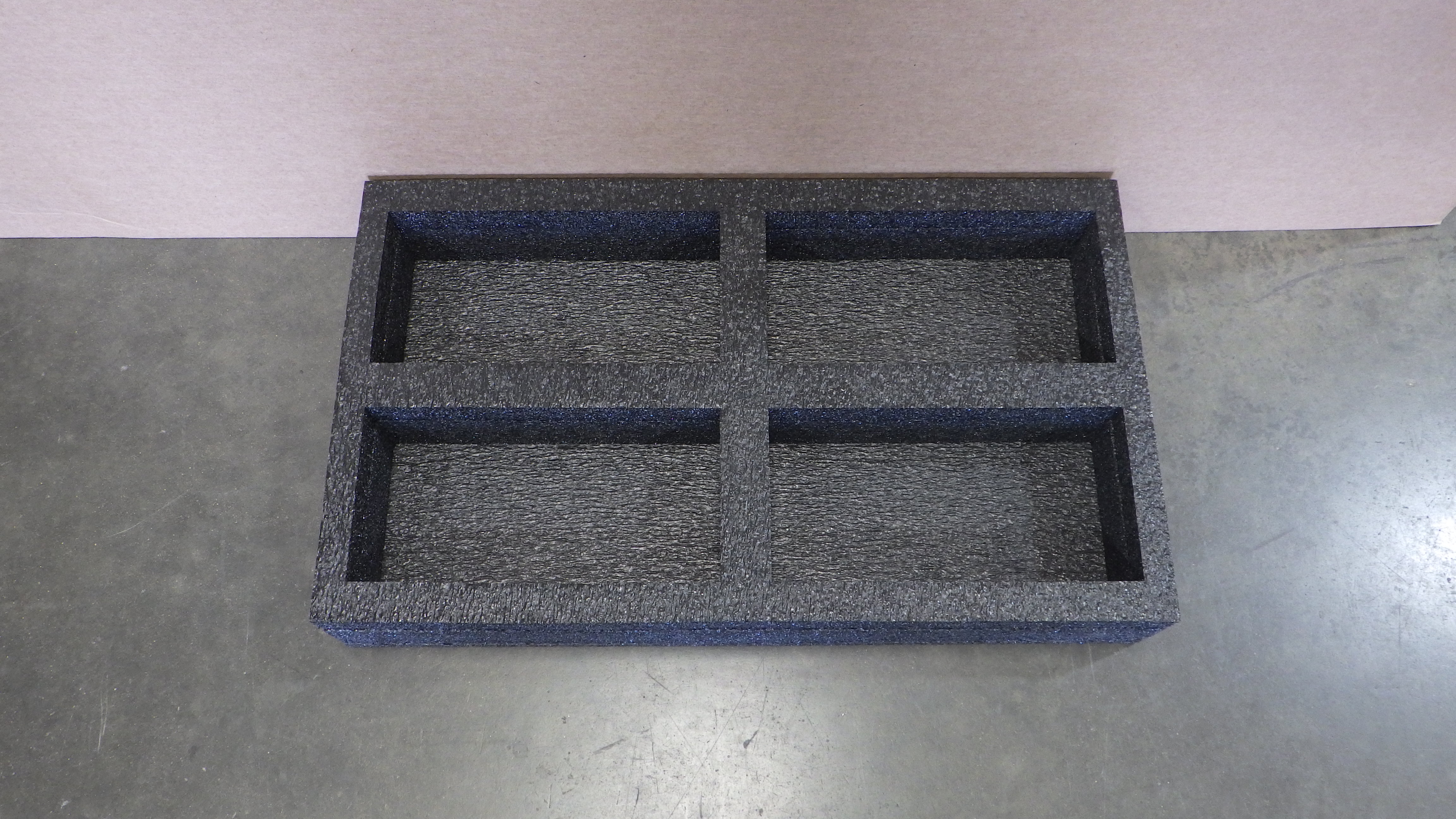 Print # 9821 - Custom Foam Insert for 4-Pack Speaker Kit By Nelson Case Corp